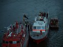 Uebung Hoehenretter und Loeschboote Seilbahn Zoobruecke P215